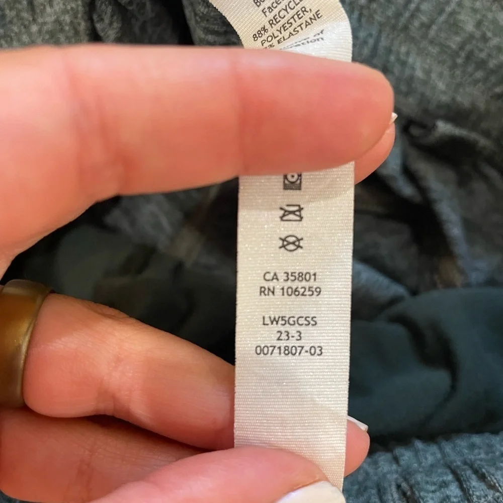 Lululemon Women’s Soft Jersey Classic Fit Mid Rise Green Jogger Size 0